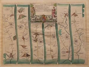 The Road from Glocester to Coventrey Containing 58 Miles 2 Furlongs rizt. From Glocester to Chelt...