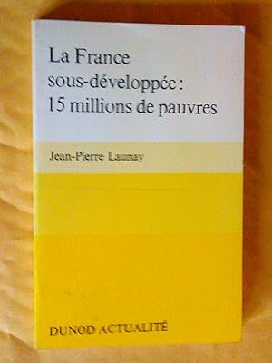 La France sous-développée: 15 millions de pauvres
