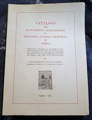 Catálogo dos manuscritos ultramarinos da Biblioteca pública municipal do Porto