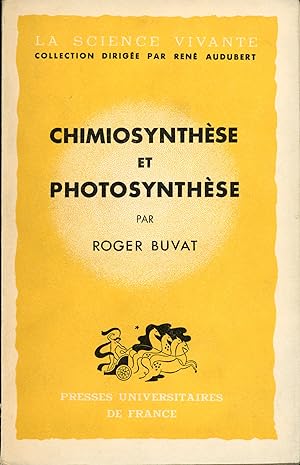 CHIMIOSYNTHESE et PHOTOSYNTHESE