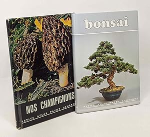 Bonsaï + Nos Champignons --- 2 livres collection Petits atlas Payot