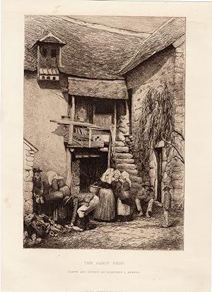 Antique Print-SABOT SHOP-CLOGS-NETHERLANDS-Menpes-1881