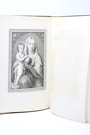 RELIURE. - Histoire de la vierge Marie, mère de Dieu d'après l'Evangile, les écrits des saints pè...