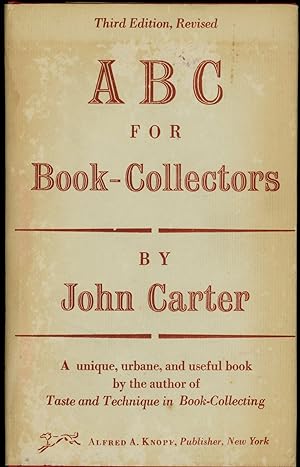 ABC FOR BOOK-COLLECTORS