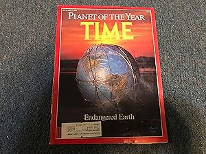 TIME MAGAZINE JANUARY 2, 1989 PLANET OF THE YEAR ENDANGERED EARTH