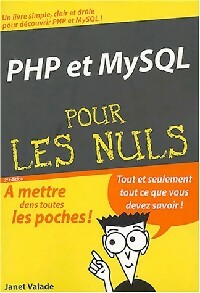 PHP et MySQL - Janet Valade