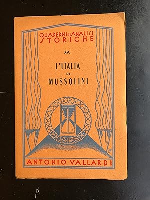 L'Italia di Mussolini