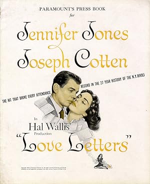 LOVE LETTERS (1945) Pressbook