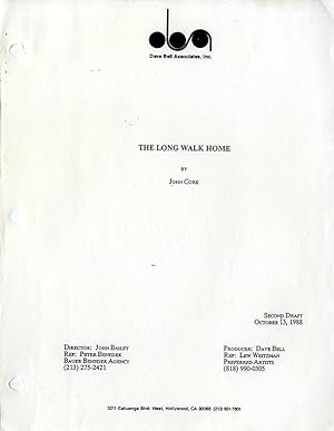 LONG WALK HOME, THE (Oct 13, 1988) Second draft film script
