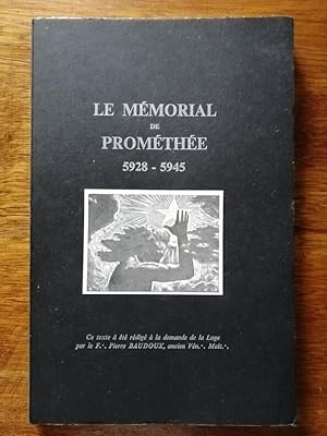 Le mémorial de Prométhée 5928 5945 Loge de la Franc maçonnerie Belgique Bruxelles vers 1990 - BAU...