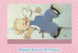 Mabel Lucie Attwell Larf I Must Dog Dungarees Childrens Postcard
