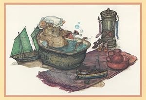 Mabel Lucie Attwell Mouse Mischief Toy Model Boat Postcard