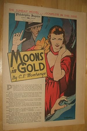 Public Ledger Sunday Novel Supplement April 4, 1937 " Moons in Gold"