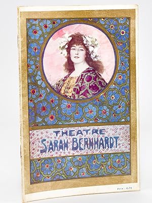 Théâtre Sarah-Bernhardt [ Programme du lundi 3 novembre 1913 avec billet pour fosse d'orchestre ]...