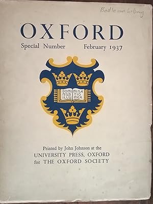 Oxford Special Number, February 1937