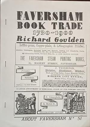 Faversham Book Trade 1730-1900