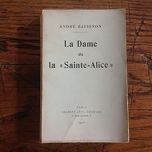 La Dame de la " Sainte - Alice " édition originale