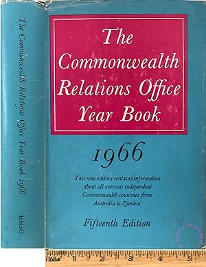The Commonwealth relations office year book 1966