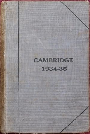 Cambridge Street and General Directory 1934-1935