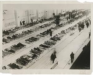 Original photograph of strikebreakers in New York City, 1930