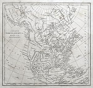 Antique Map NORTH AMERICA, USA, CANADA, G.A.Cooke Original 1817