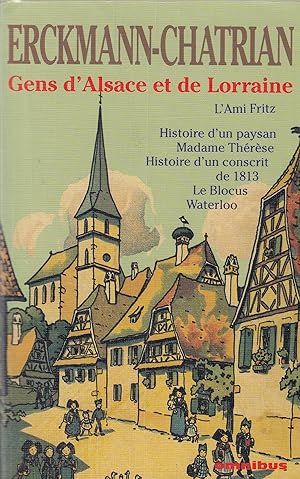 Gens d'Alsace et de Lorraine (titres voir photo)