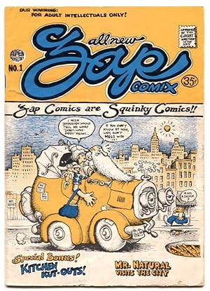 Zap Comix #1-3rd print-ROBERT CRUMB-MR NATURAL--G