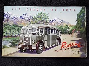 See Europe by road. Redline Continental Motorways Ltd, 1951