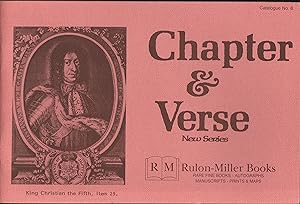 Chapter and Verse New Series Catalogues Nos. 6 & 8