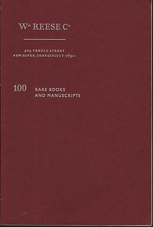 Catalogue 100 (Rare Books & Manuscripts).