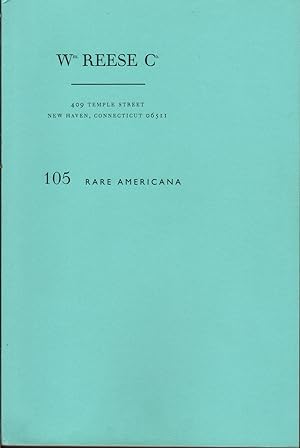 Catalogue 105 (Rare Americana).