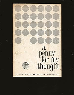 A Penny For My Thought (Signed and Inscribed to Theodore Bikel)