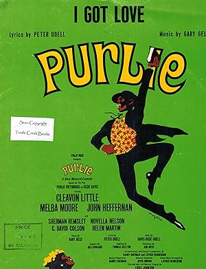 I Got Love - Sheet Music from the Musical Purlie