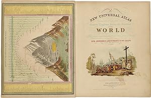 A NEW UNIVERSAL ATLAS CONTAINING MAPS OF THE VARIOUS EMPIRES, KINGDOMS, STATES AND REPUBLICS OF T...