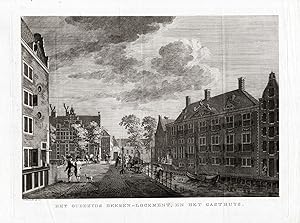 Antique Print-AMSTERDAM-NETHERLANDS-OUDEZIJDS HERENLOGEMENT-HOSTEL-Fouquet-1783