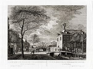 Antique Print-AMSTERDAM-NETHERLANDS-POOR HOUSE-WINTER-SKATERS-Fouquet-1783