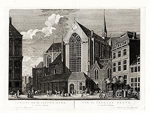 Antique Print-AMSTERDAM-NETHERLANDS-NIEUWE KERK-NEW CHURCH-Fouquet-1783