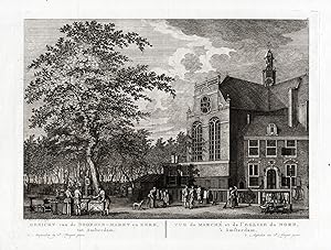 Antique Print-AMSTERDAM-NETHERLANDS-NOORDERKERK-MARKT-MARKET-CHURCH-Fouquet-1783