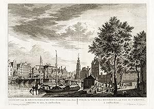 Antique Print-AMSTERDAM-NETHERLANDS-MUNTTOREN-AMSTEL-REGULIERSTOREN-Fouquet-1783
