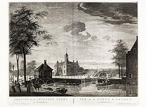 Antique Print-AMSTERDAM-NETHERLANDS-LEIDSE POORT-WINDMILL-Fouquet-1783