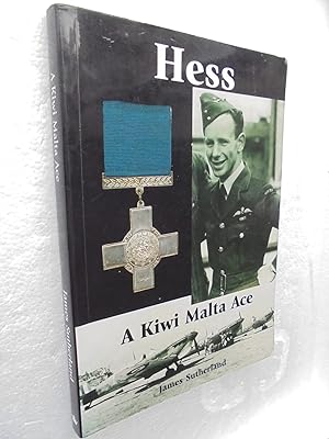 SIGNED by author. Hess: A Kiwi Malta Ace