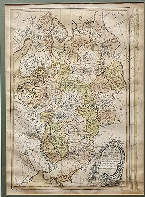 Carte Nouvelle de l'EMPIRE de RUSSIE - 1766