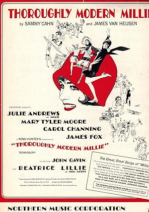 Thoroughly Modern Millie - sheet Music - Julie Andrews Cover