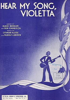 Hear My Song Violetta - Sheet Music