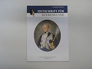Zeitschrift Für Heereskunde. No. 466 Oktober/Dezember 2017