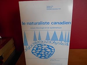 LE NATURALISTE CANADIEN VOLUME 101 NO 6
