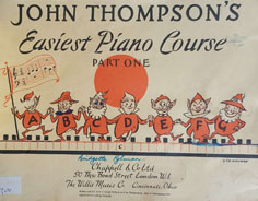 John Thompson's Easiest Piano Course (Part One)