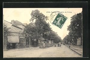 Carte postale Poissy, Côte de Poissy