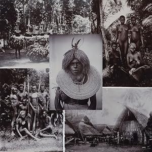 Forty-four vintage photographs (circa 1887-94) of indigenous life in the Bismarck Archipelago and...