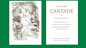 Candide oder der Optimismus. (Ins Deutsche übertragen von Rudolf Schneider-Schelde. Mit 62 Origin...